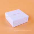 Jewelry Gift White Paper Box with Black foam